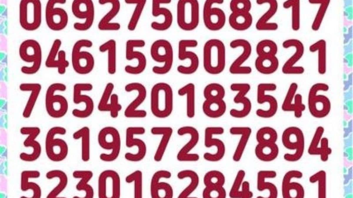Énigme visuelle : Pouvez-vous trouver le nombre 523 en moins de 20 secondes ?