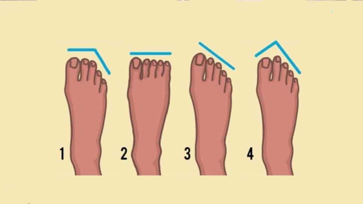 Test : La forme de vos pieds en révèle énormément sur votre personnalité