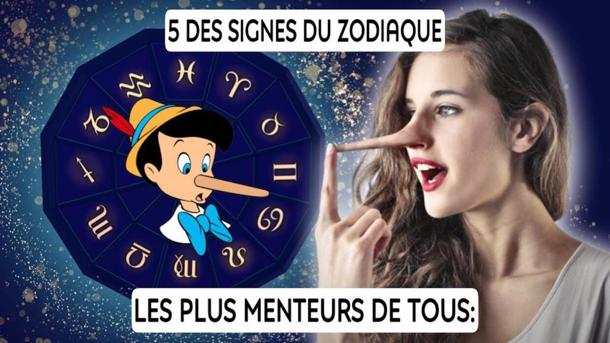 Top 5 des signes du zodiaque les plus menteurs de tous