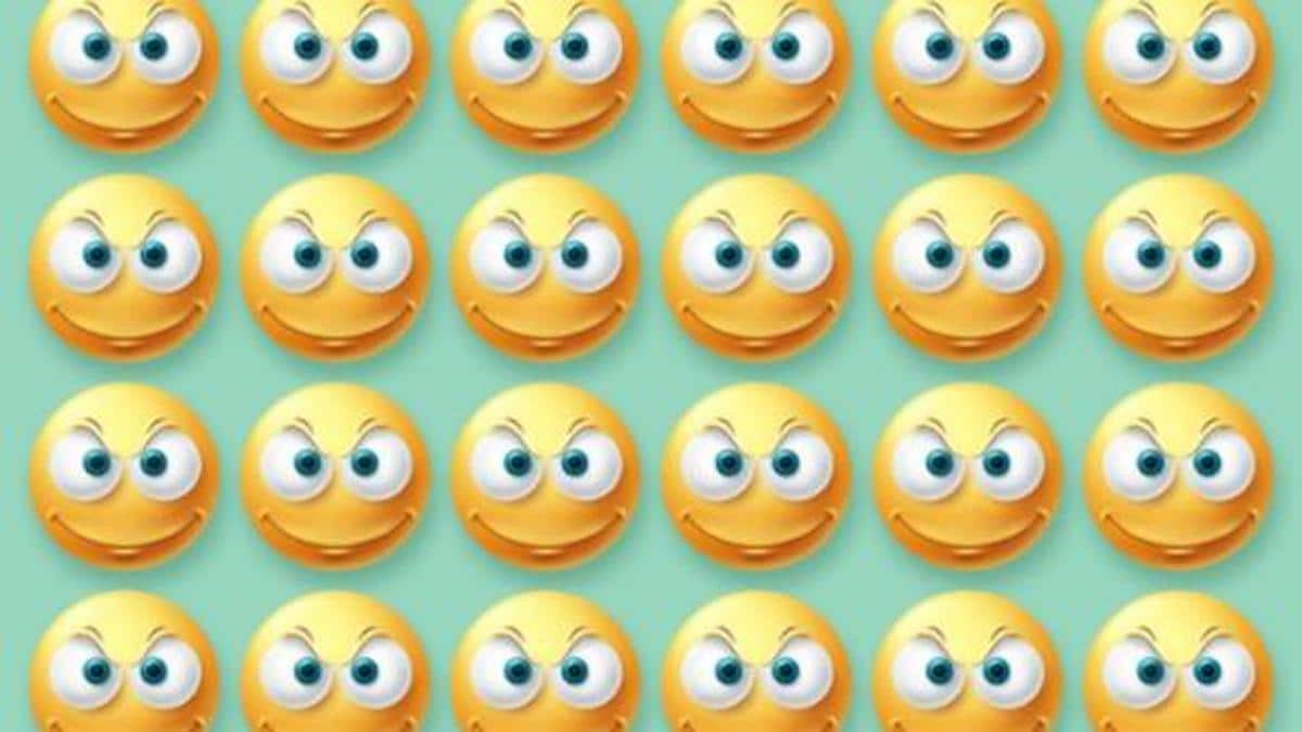 Trouver les différents emoji en 7 secondes : très peu ont réussi à résoudre ce défi viral.