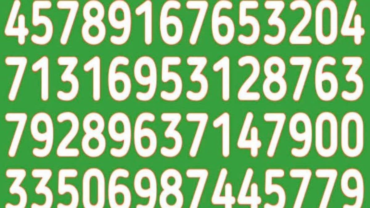 Énigme visuelle : Pouvez-vous trouver le nombre 417 en moins de 20 secondes ?