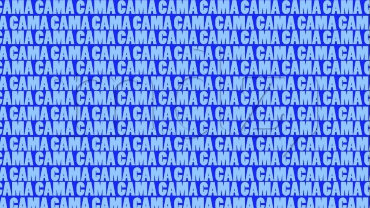 Pouvez-vous trouver le mot CANA ? 95% disent que le défi visuel est impossible à résoudre.