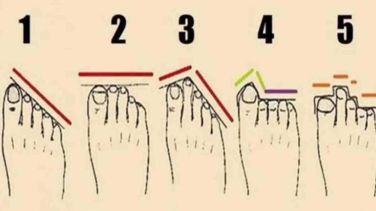 Test de personnalité : votre pied révèle votre façon d'être