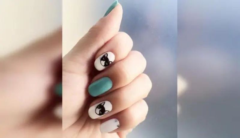 Des dessins d'ongles étonnants pour les amoureux des chats