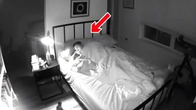 Il installe une caméra de sécurité et est choqué de découvrir ce que fait son chat la nuit