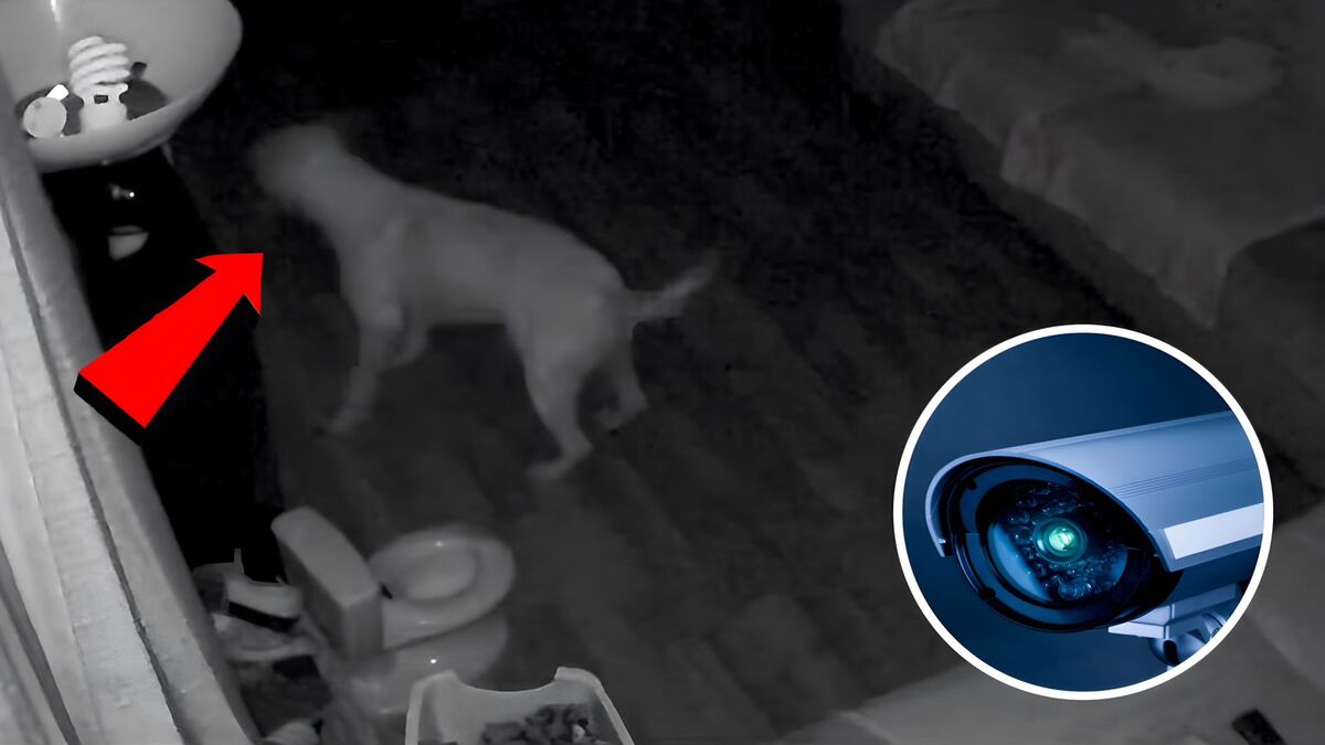 Vidéo : Un homme découvre ce que fait son chien fait la nuit, il est sidéré !