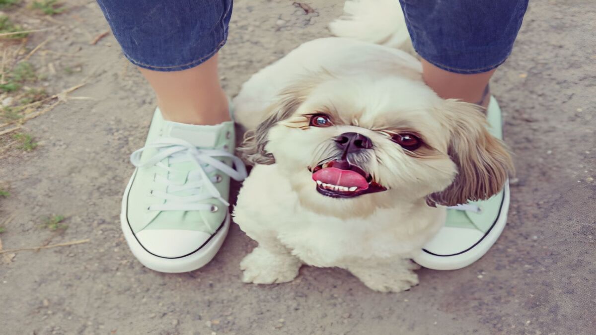 Pourquoi les chiens aiment-ils être à côté de nos pieds ? Découvrez la raison