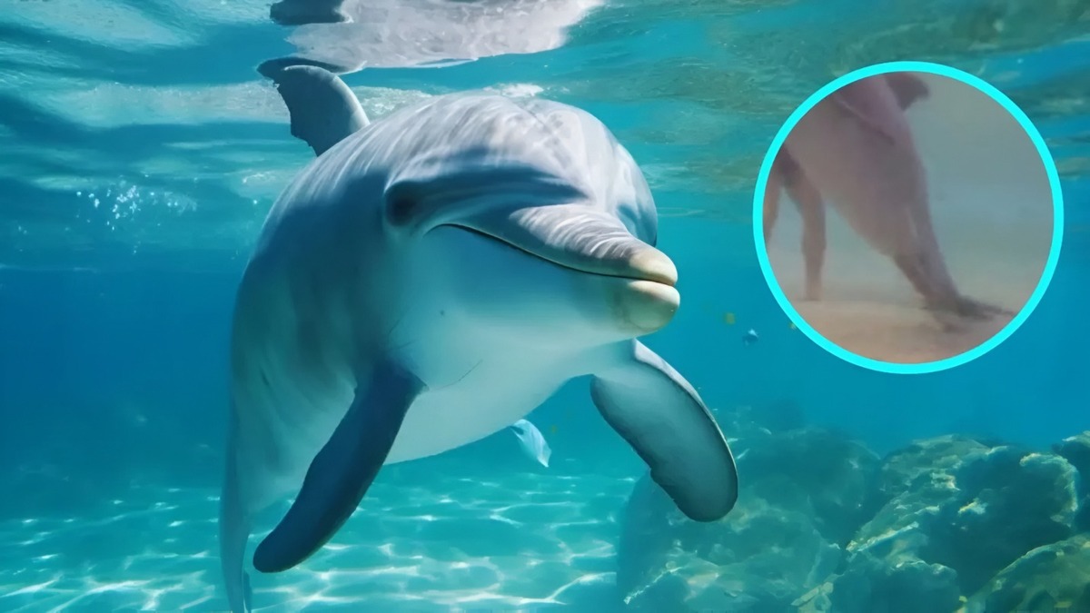 La vidéo d'un dauphin à la naissance est devenue virale et a conquis le cœur de tout le monde en ligne
