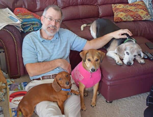 Un homme ouvre une maison de retraite pour abriter les chiens âgés sans abri