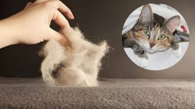 Comment enlever les poils de chat avec un gant et 3 autres astuces faciles