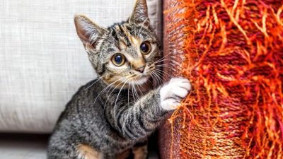 Les astuces infaillibles pour empêcher un chat de tout griffer chez vous