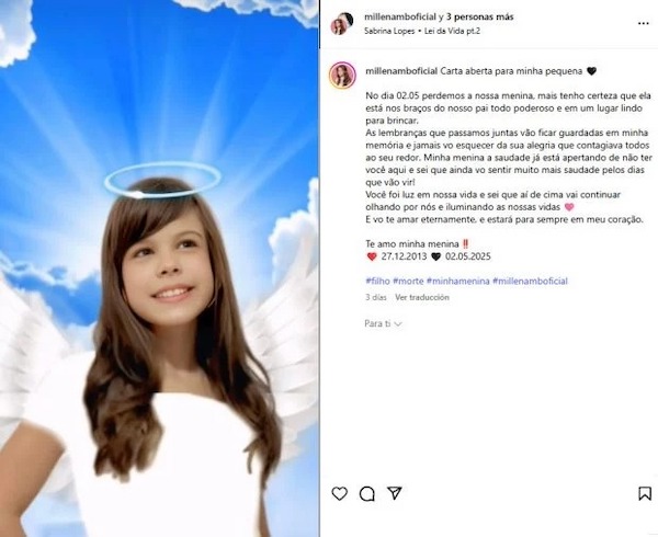Décès de Millena Brandão, l'actrice de 11 ans connue pour son rôle dans la série Sintonia sur Netflix