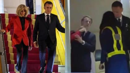Un expert en lecture labiale déchiffre les mots de l'épouse du président Macron suite à l'incident de la "gifle"