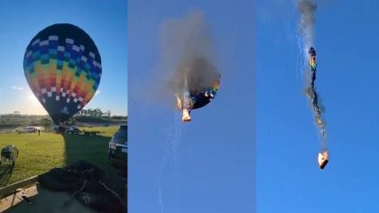Huit personnes meurent et 13 sont blessées lorsqu'une montgolfière transportant 21 touristes s'écrase