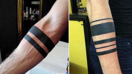 La véritable signification du tatouage de bande sur le bras