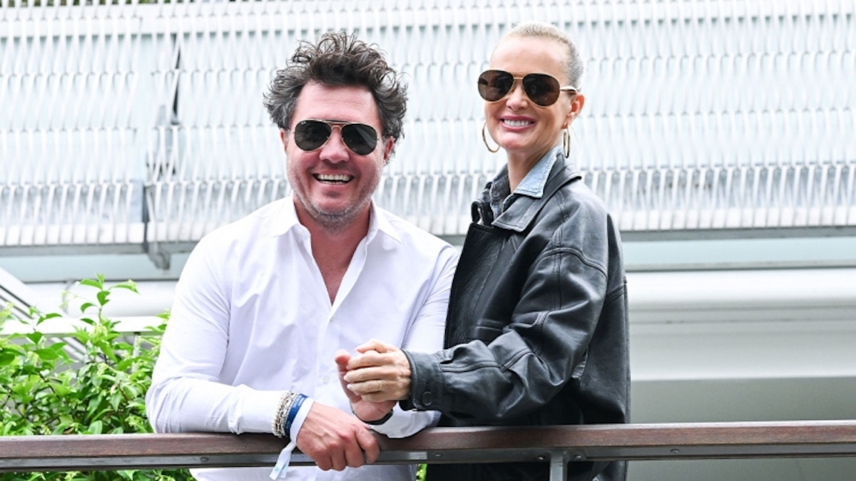 Laeticia Hallyday en couple : la veuve de Johnny rayonne d'amour à Roland-Garros