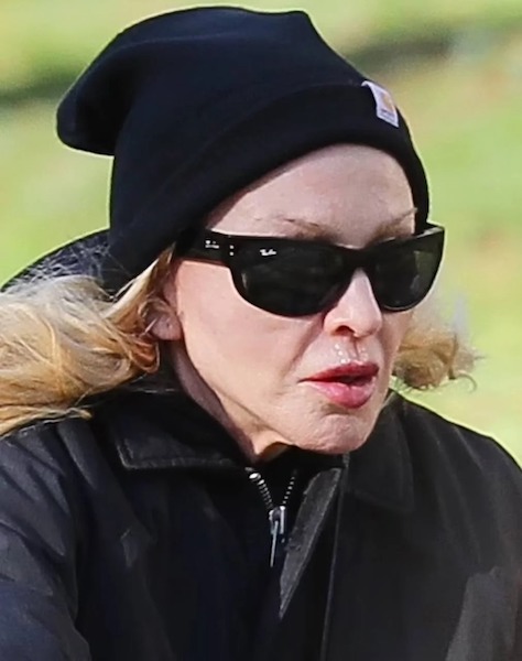 Madonna aperçue dans un parc : des photos non filtrées révèlent son véritable look