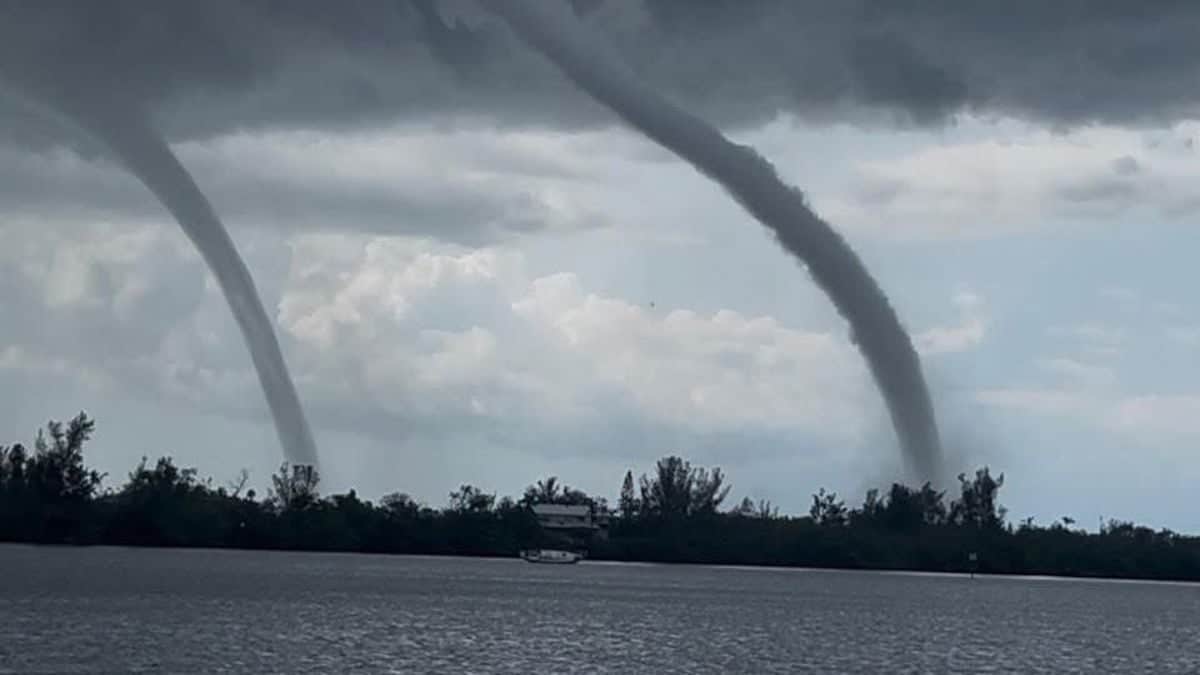 Phénomène météorologique observé en Floride : des trombes marines surprennent les habitants