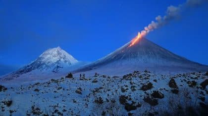 Éruption du volcan Klioutchevskoï : une crise géologique majeure au Kamtchatka