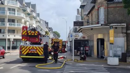 Incendie à La Baule : l’huile de friture déclenche un feu dans un restaurant