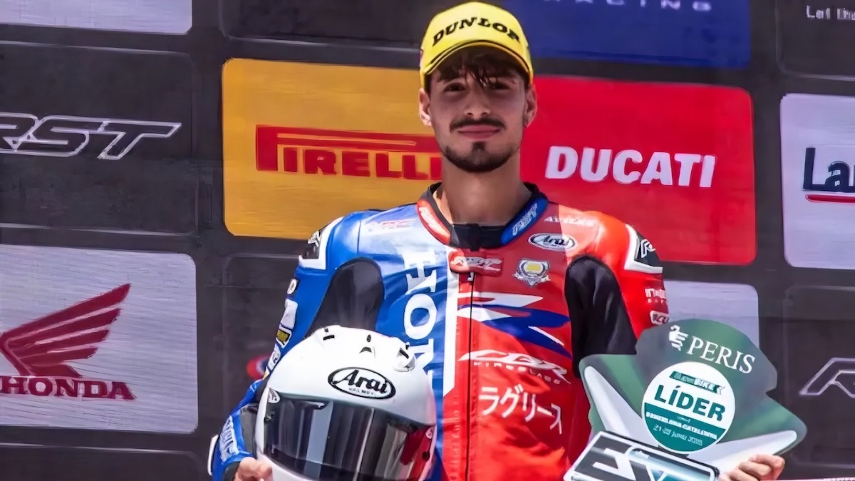 Le pilote Borja Gómez décède à l'âge de 20 ans pendant un entraînement