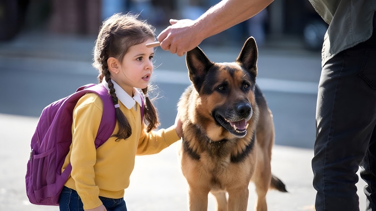 Un chien héros sauve un enfant d’un enlèvement en plein parc