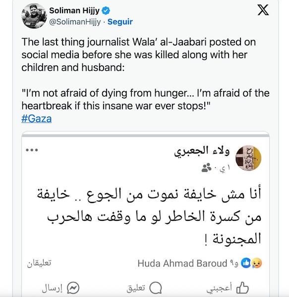 Une journaliste, son mari, leurs enfants et leur enfant à naître : une autre famille entière meurt sous les bombes à Gaza