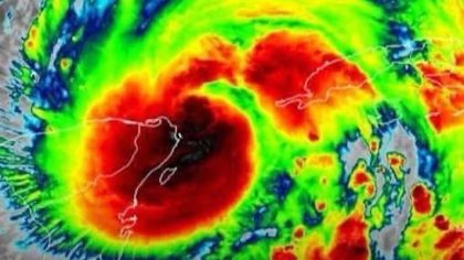 Alerte météorologique nationale de magnitude historique