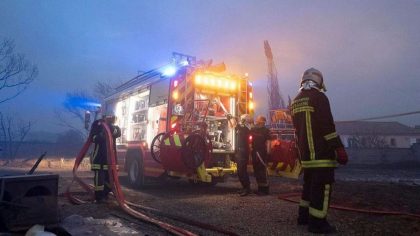 Explosion neuf victimes dans une usine de matériaux explosifs