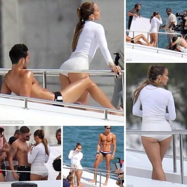 Jennifer Lopez a été surprise en train d'avoir des relations avec deux jeunes hommes sur un yacht