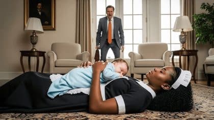 La femme de chambre voulait juste que le bébé dorme, mais le millionnaire l'a vu et l'impensable s'est produit.