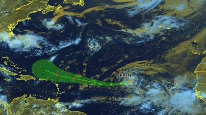 La tempête tropicale Erin est susceptible de devenir un ouragan majeur dans l’Atlantique