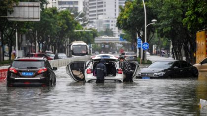 Le typhon Co-may touche terre dans l'est de la Chine et poursuit sa route vers le nord-ouest sous forme de tempête