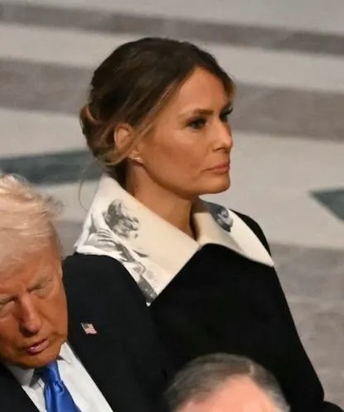 Melania Trump : une tenue qui attire tous les regards lors des funérailles de Jimmy Carter