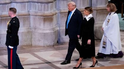 Melania Trump : une tenue qui attire tous les regards lors des funérailles de Jimmy Carter