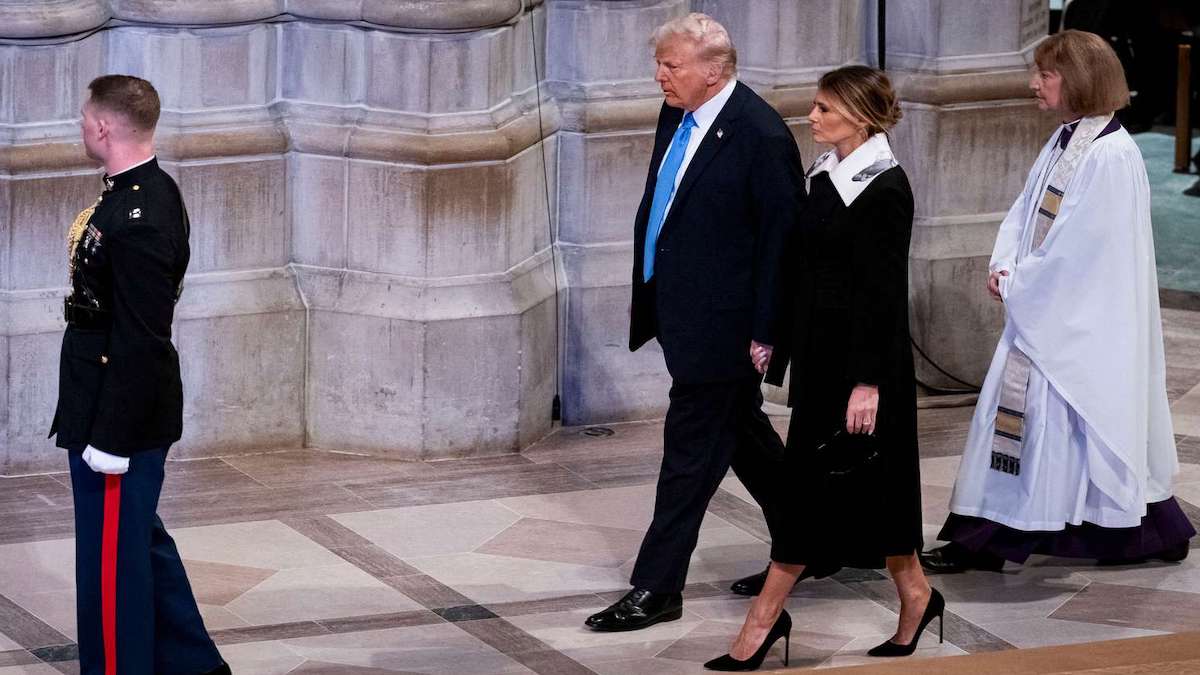 Melania Trump : une tenue qui attire tous les regards lors des funérailles de Jimmy Carter