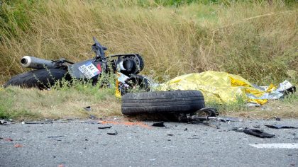 Tragédie sur la route : un motard décède sans collision.