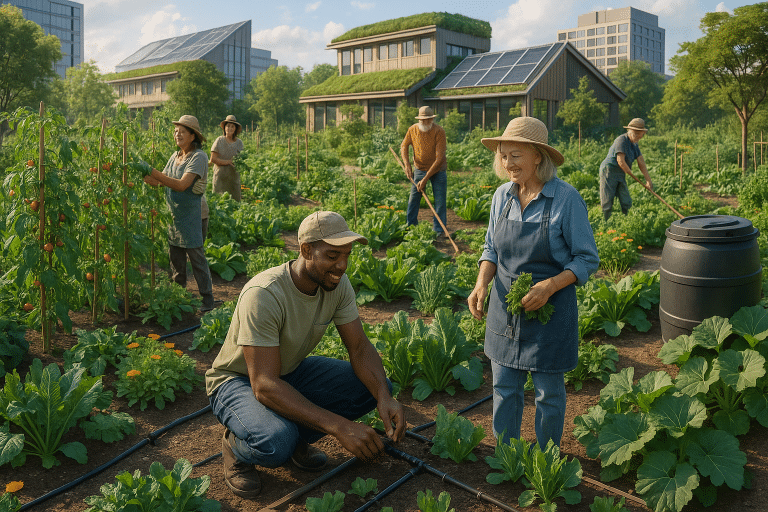 Le jardinage durable révolutionne nos espaces verts et dope l’économie locale en 2025