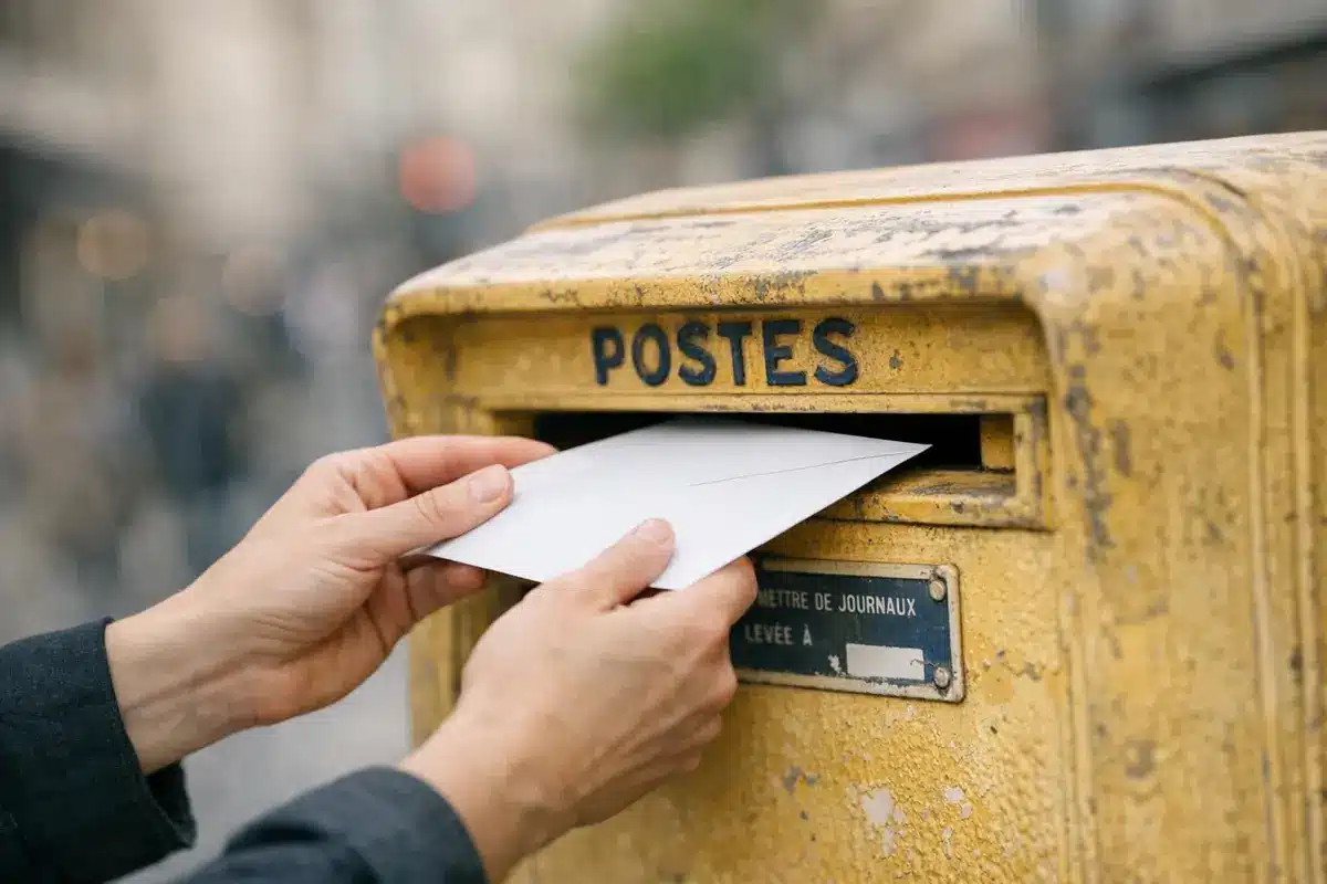 sans affranchir une lettre