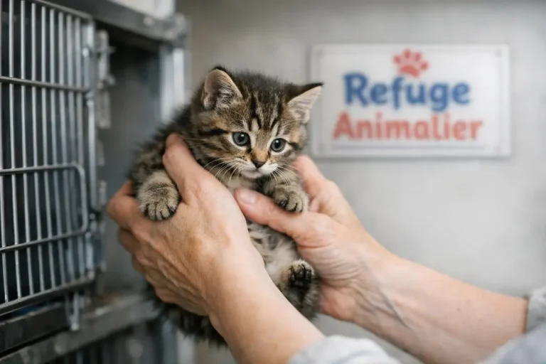 Ce chaton invisible au refuge attendait une famille depuis des années : en 2026, son incroyable adoption bouleverse enfin son destin