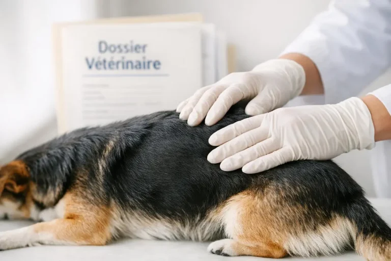 Dos courbé chez le chien en 2026 : les vraies causes possibles, quand s’inquiéter et les erreurs à éviter qui aggravent sa douleur