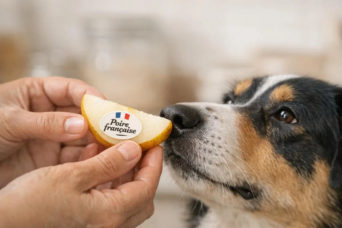 Mon chien peut-il manger de la poire : quantité à respecter, bienfaits, risques digestifs et erreurs à éviter